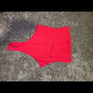 Forever 21 strapless bodysuit